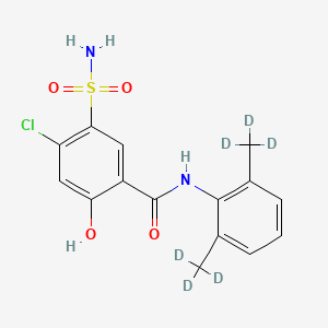 molecular formula C15H15ClN2O4S B588805 Xipamide-d6 CAS No. 1330262-09-3