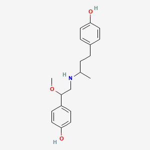 molecular formula C19H25NO3 B588807 Ractopamine O-methyl CAS No. 1329610-95-8