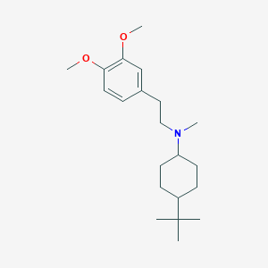 molecular formula C21H35NO2 B5888108 (4-tert-butylcyclohexyl)[2-(3,4-dimethoxyphenyl)ethyl]methylamine 
