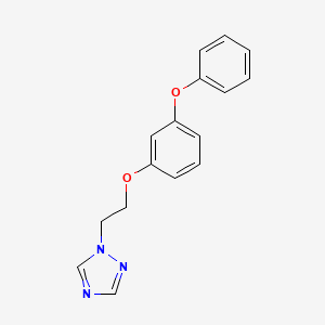1-[2-(3-phenoxyphenoxy)ethyl]-1H-1,2,4-triazole