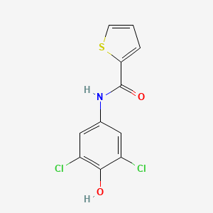 molecular formula C11H7Cl2NO2S B5888203 N-(3,5-dichloro-4-hydroxyphenyl)-2-thiophenecarboxamide 