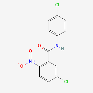 5-chloro-N-(4-chlorophenyl)-2-nitrobenzamide