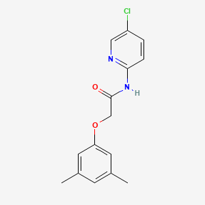 molecular formula C15H15ClN2O2 B5888460 N-(5-chloro-2-pyridinyl)-2-(3,5-dimethylphenoxy)acetamide 