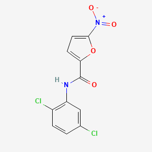 molecular formula C11H6Cl2N2O4 B5888505 N-(2,5-dichlorophenyl)-5-nitro-2-furamide 
