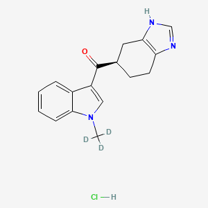molecular formula C17H18ClN3O B588867 拉莫司琼-d3 盐酸盐 CAS No. 1330266-04-0