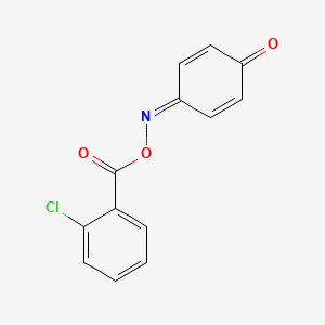 benzo-1,4-quinone O-(2-chlorobenzoyl)oxime