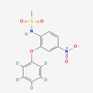 molecular formula C13H12N2O5S B588889 Nimesulide D5 CAS No. 1330180-22-7