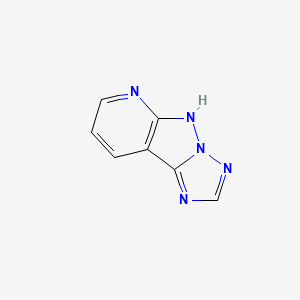 5H-[1,2,4]Triazolo[1',5':1,5]pyrazolo[3,4-b]pyridine
