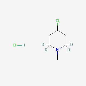 4-Chloro-1-methylpiperidine-d4 Hydrochloride