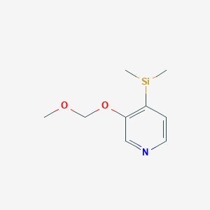 4-(Dimethylsilyl)-3-(methoxymethoxy)pyridine