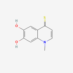 6,7-Dihydroxy-1-methylquinoline-4(1H)-thione