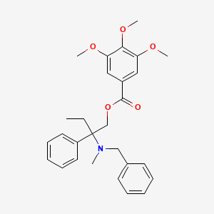 molecular formula C28H33NO5 B588911 N-Benzyl N-Demethyl Trimebutine CAS No. 1329834-94-7