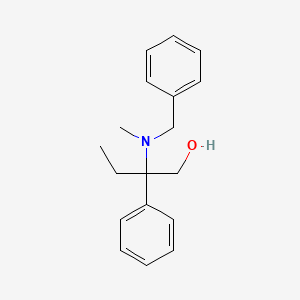 molecular formula C18H23NO B588912 2-(N-Benzyl-N-methyl)amino-2-phenylbutanol CAS No. 1330183-29-3