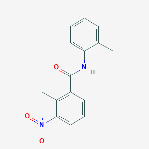 molecular formula C15H14N2O3 B5889135 2-methyl-N-(2-methylphenyl)-3-nitrobenzamide 