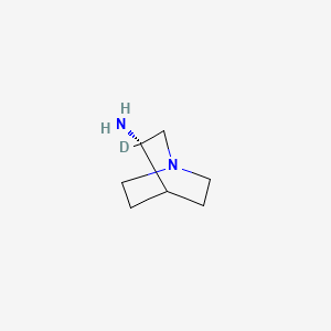 (3S)-Aminoquinuclidine-D1 Dihydrochloride