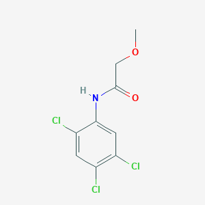 molecular formula C9H8Cl3NO2 B5889262 2-methoxy-N-(2,4,5-trichlorophenyl)acetamide 