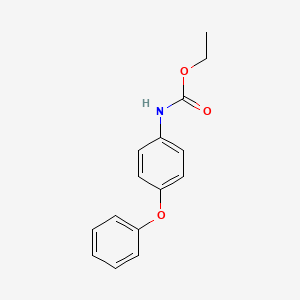 molecular formula C15H15NO3 B5889429 乙基（4-苯氧基苯基）氨基甲酸酯 