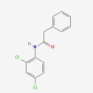 molecular formula C14H11Cl2NO B5889579 N-(2,4-dichlorophenyl)-2-phenylacetamide 