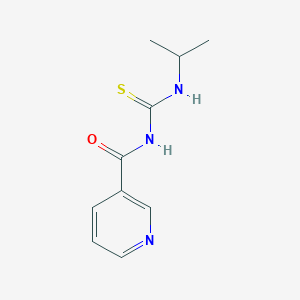 N-(propan-2-ylcarbamothioyl)pyridine-3-carboxamide