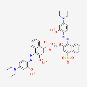 molecular formula C40H36CrLi3N6O10S2 B588977 Trilithium CAS No. 149564-65-8