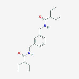 2-ETHYL-N-({3-[(2-ETHYLBUTANAMIDO)METHYL]PHENYL}METHYL)BUTANAMIDE