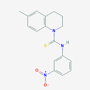 6-methyl-N-(3-nitrophenyl)-3,4-dihydro-1(2H)-quinolinecarbothioamide