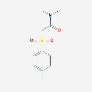 N,N-dimethyl-2-[(4-methylphenyl)sulfonyl]acetamide