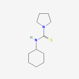 N-cyclohexylpyrrolidine-1-carbothioamide