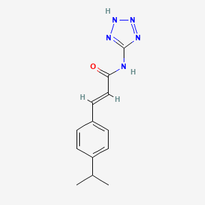 3-(4-isopropylphenyl)-N-1H-tetrazol-5-ylacrylamide