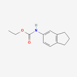 ethyl 2,3-dihydro-1H-inden-5-ylcarbamate