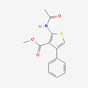 Methyl 2-acetamido-4-phenylthiophene-3-carboxylate