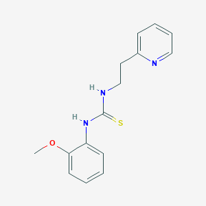 1-(2-Methoxyphenyl)-3-(2-pyridin-2-ylethyl)thiourea