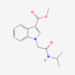 methyl 1-[2-(isopropylamino)-2-oxoethyl]-1H-indole-3-carboxylate