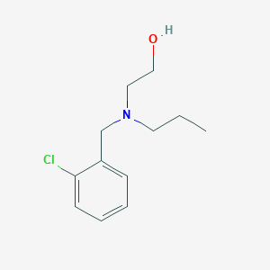 2-[(2-chlorophenyl)methyl-propylamino]ethanol