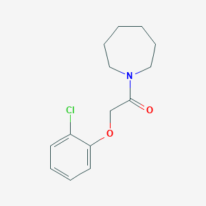 1-(azepan-1-yl)-2-(2-chlorophenoxy)ethanone