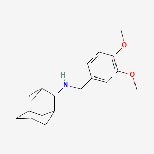 N-[(3,4-dimethoxyphenyl)methyl]adamantan-2-amine