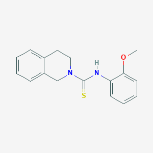 N-(2-methoxyphenyl)-3,4-dihydroisoquinoline-2(1H)-carbothioamide