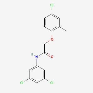 2-(4-chloro-2-methylphenoxy)-N-(3,5-dichlorophenyl)acetamide