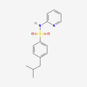 4-isobutyl-N-2-pyridinylbenzenesulfonamide