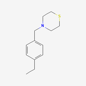 4-(4-ethylbenzyl)thiomorpholine