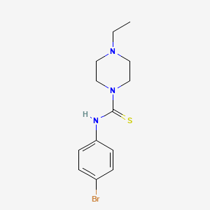 N-(4-bromophenyl)-4-ethylpiperazine-1-carbothioamide