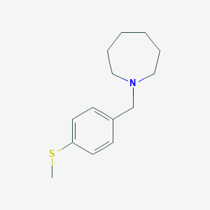 1-[4-(methylthio)benzyl]azepane