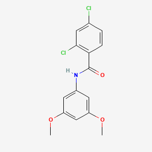 2,4-dichloro-N-(3,5-dimethoxyphenyl)benzamide