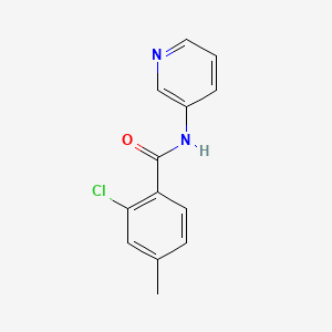 2-chloro-4-methyl-N-pyridin-3-ylbenzamide