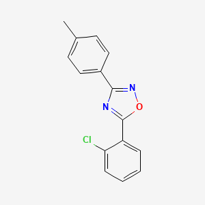 5-(2-chlorophenyl)-3-(4-methylphenyl)-1,2,4-oxadiazole