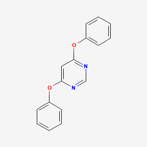 molecular formula C16H12N2O2 B589074 4,6-Diphenoxypyrimidine CAS No. 156592-09-5