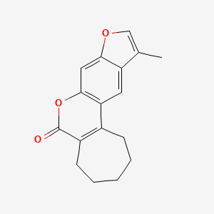 3-Methyl-5,6-pentano-7H-furo[3,2-g][1]benzopyran-7-one