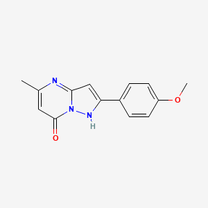 2-(4-methoxyphenyl)-5-methylpyrazolo[1,5-a]pyrimidin-7(4H)-one