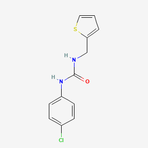 N-(4-chlorophenyl)-N'-(2-thienylmethyl)urea