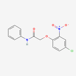 2-(4-chloro-2-nitrophenoxy)-N-phenylacetamide